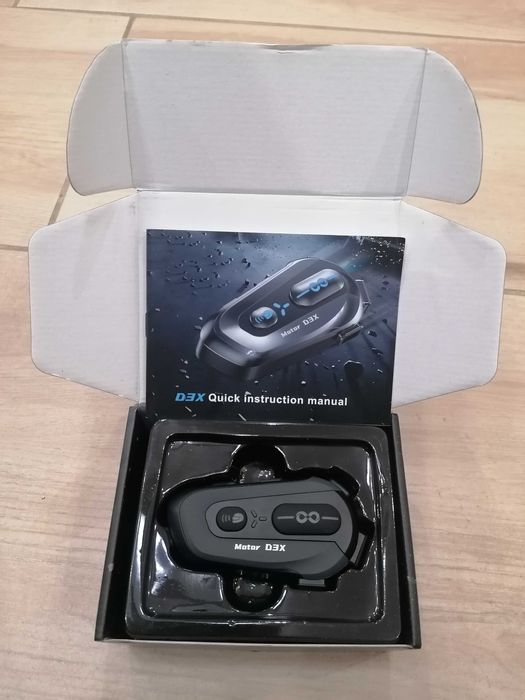 D3X Bluetooth интерком, разговори и музика