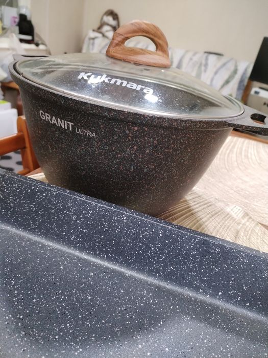 Посуда Кукмара-сковорода, казан, форма для запекания