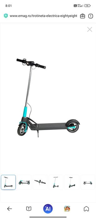 Vând trotineta powerocks s1
