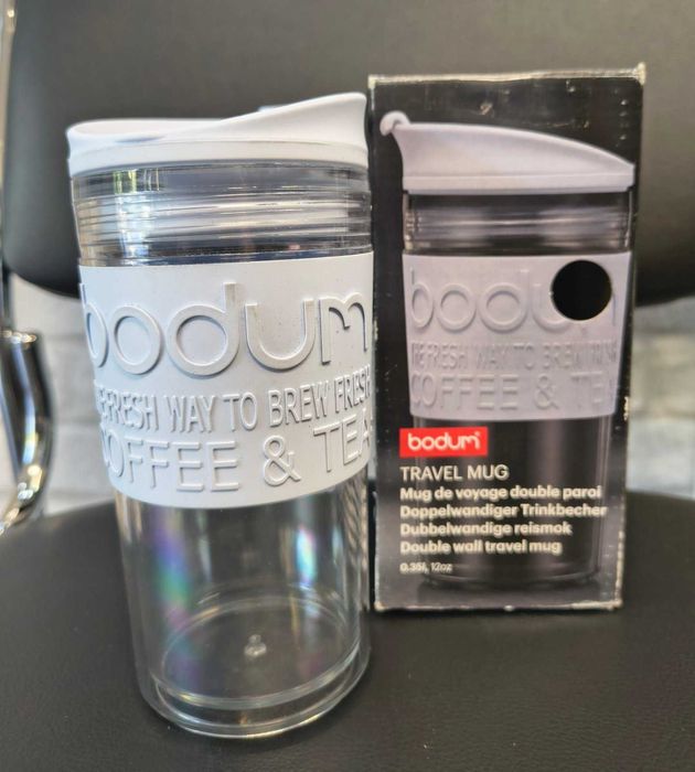Нова термочаша Bodum 350 мл – стил и удобство за всяка глътка!