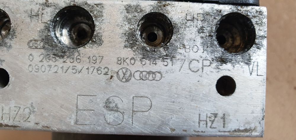 Pompa abs audi a4 b8 audi a5 8T 8K0 614 517 DF 8K0 907 379 AQ