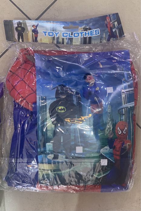 Карнавален костюм с мускули Спайдърмен /Spider man costume