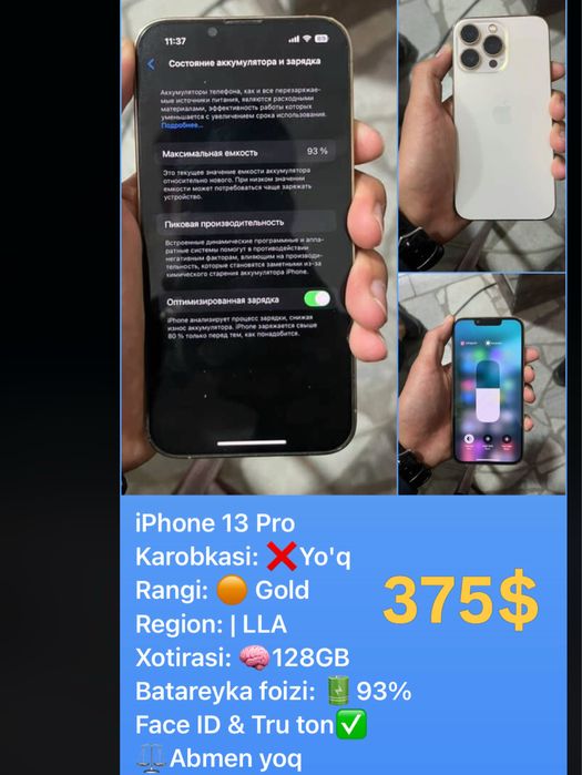 Iphone 13 pro sotiladi