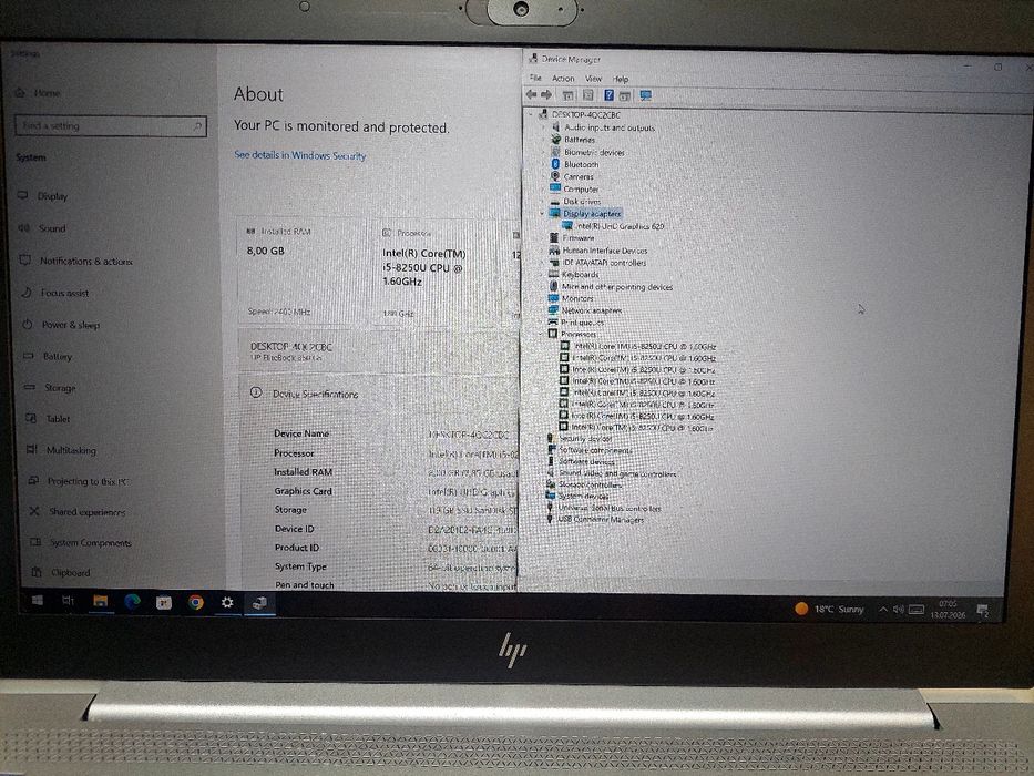 Laptop HP Elitebook i5