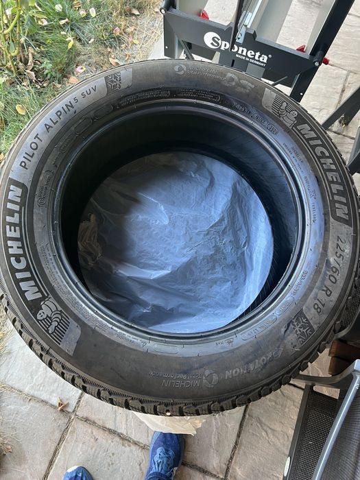 4 anvelope iarnă Michelin Pilot Alpin 5 SUV 225/60 R18 – profil peste 7 mm