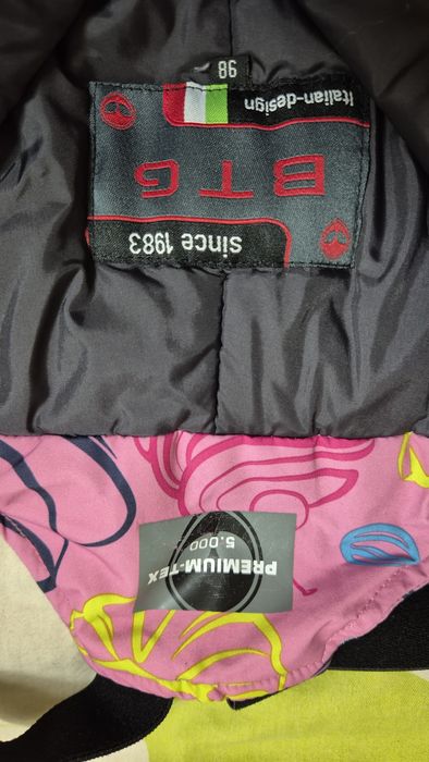Pantaloni ski/iarna, marca BTG, pentru fetite, marime 98