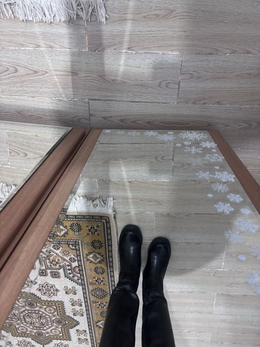 Продам сапоги кожаные 38 размер европейка