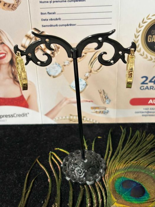 Cercei aur 14k 2.26g (B.60412-Tatarasi) Garantie 2 ani- 1130 lei