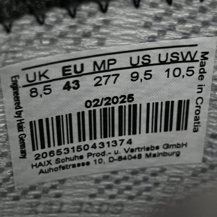 Haix BLACK EAGLE Tactical Pro 2.1 GTX/high/black -42,43,44,45,46,47