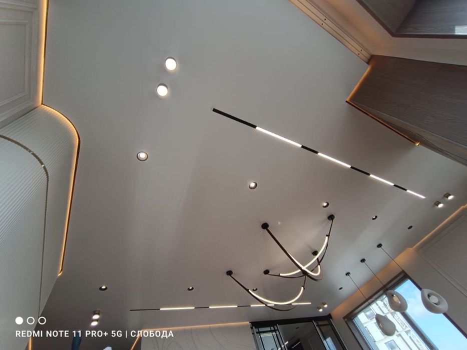 Натяжные потолки