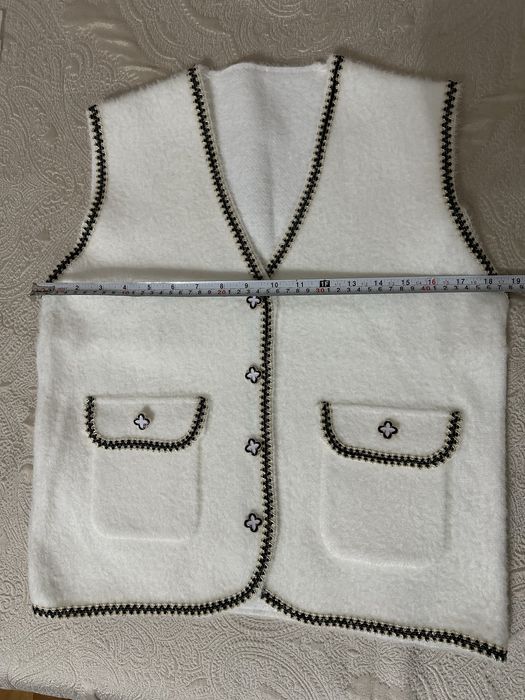 Бяло пухено елече - ново