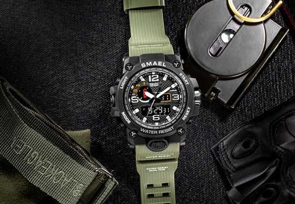 Мужские часы, с календарем, секундомером, будильником