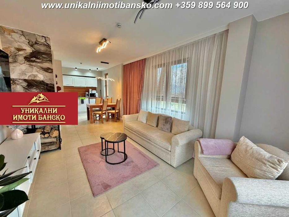 На метри от ски пътя! Двустаен апартамент за продажба в Банско