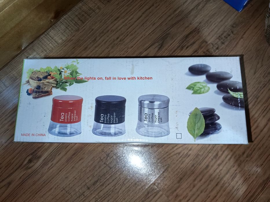 Набор баночек для сыпучих продуктов