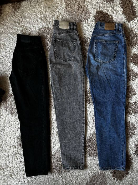 Джинсы mom  pull and bear