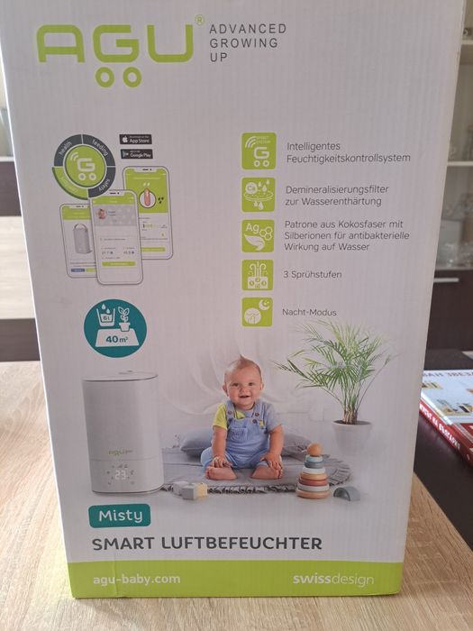 AGU Misty – Умен овлажнител за въздух (Smart Humidifier)