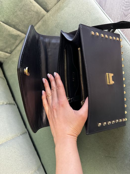 Geanta musette noua din piela