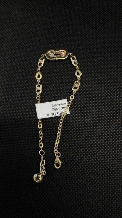 Bratara aur 14K 3.60g 19.5cm (Iulius Mall)(B-32854) Garantie 2 ani