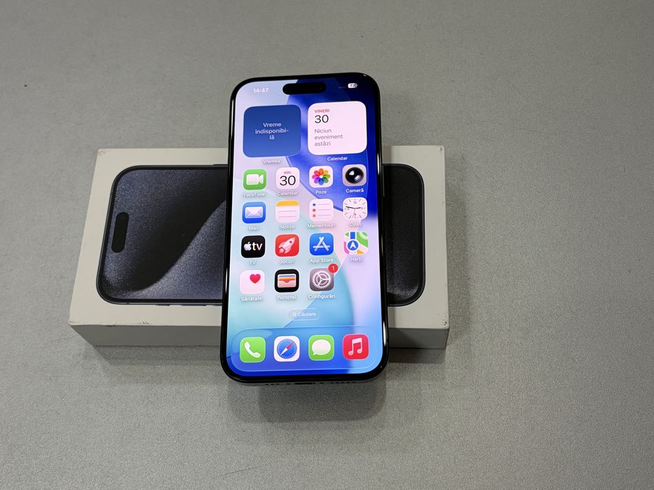 Iphone 15 Pro, 256 gb, Blue Titanium