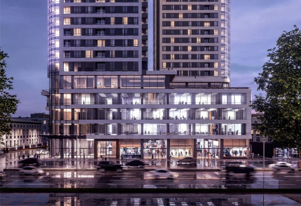 ПРОДАЕТСЯ Modera Towers 1/10/24 квартира коробка Шота Руставели.
