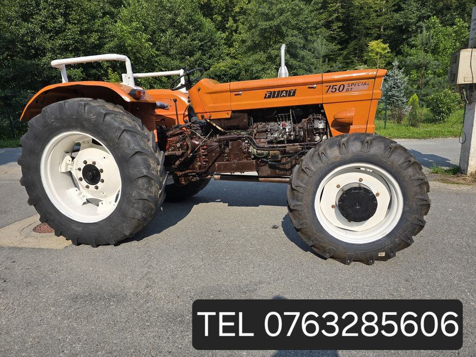 Vând tractor FIAT 750 DTC cu tractiune 4x4.Stare excepționala