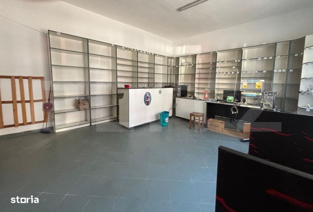inchiriere spatu comercial, 3 incaperi, 74 mp,