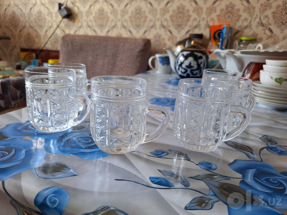 Кружка стеклянная