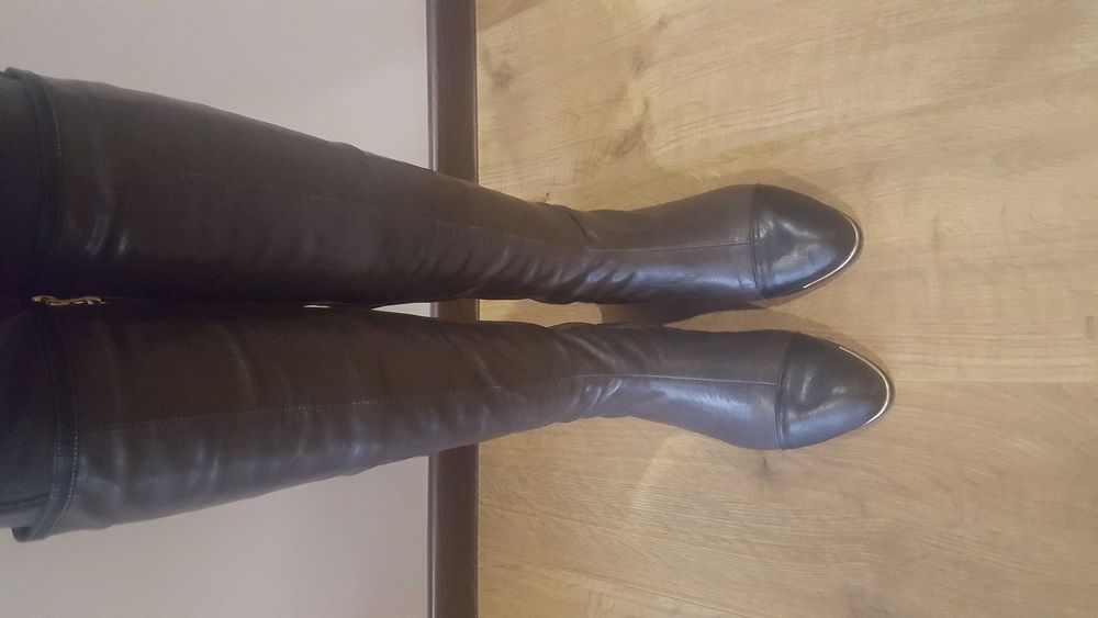 Дамски ботуши естествена кожа