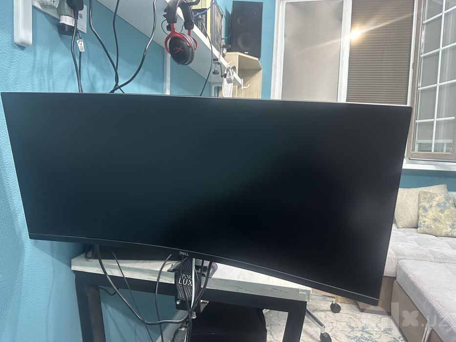 Игровой монитор Dell S3422DWG 34″ изогнутый, 144 Гц, UWQHD
