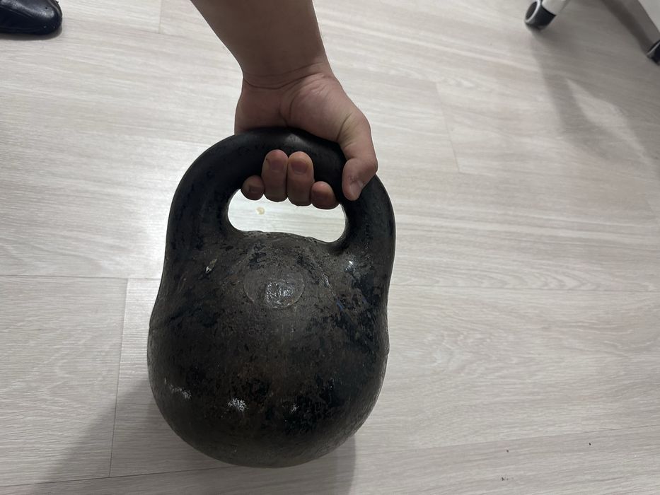 Гиря 32 кг метал