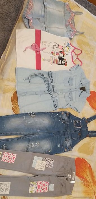 Вещи на девочку на 5-6 лет, в хорошем состоянии б.у.