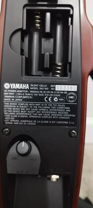 Violoncel YAMAHA Silent Cello SVC 100