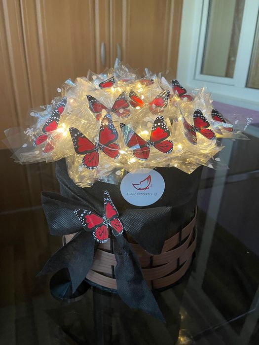 Букет из бабочек