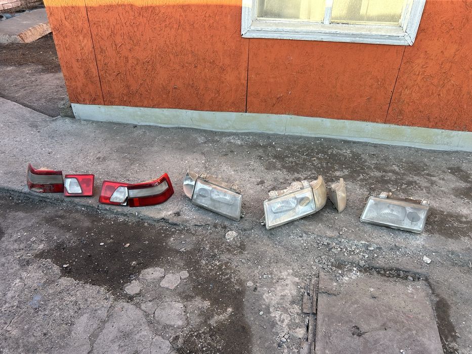 Передний и задние фары