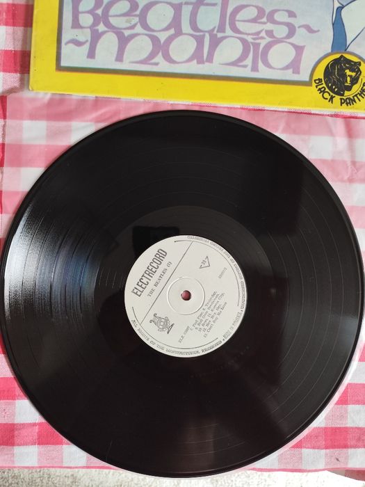 Disc vinil Lp„The Beatles – Beatles Mania" (Electrecord/Black Panther