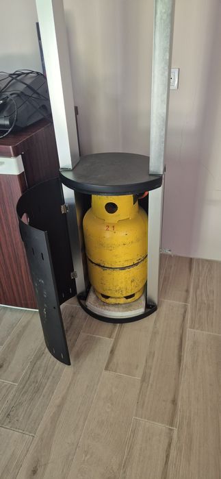 Отплител на газ със бутилка