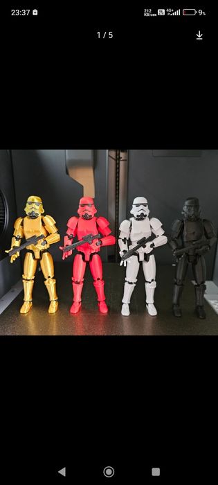 Star wars 3д фигури