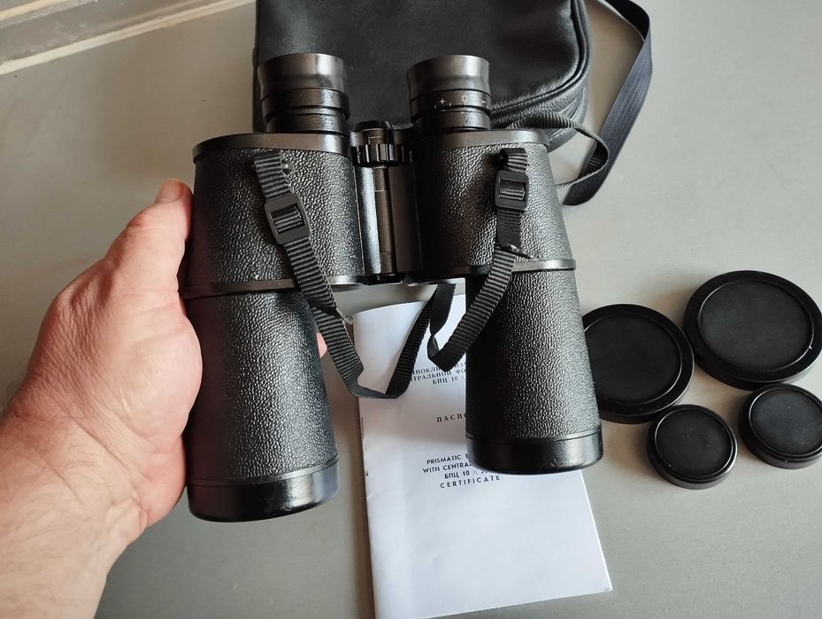 ТОП Съветски Бинокъл-БПЦ 10 х 50-СОТЕМ-СССР