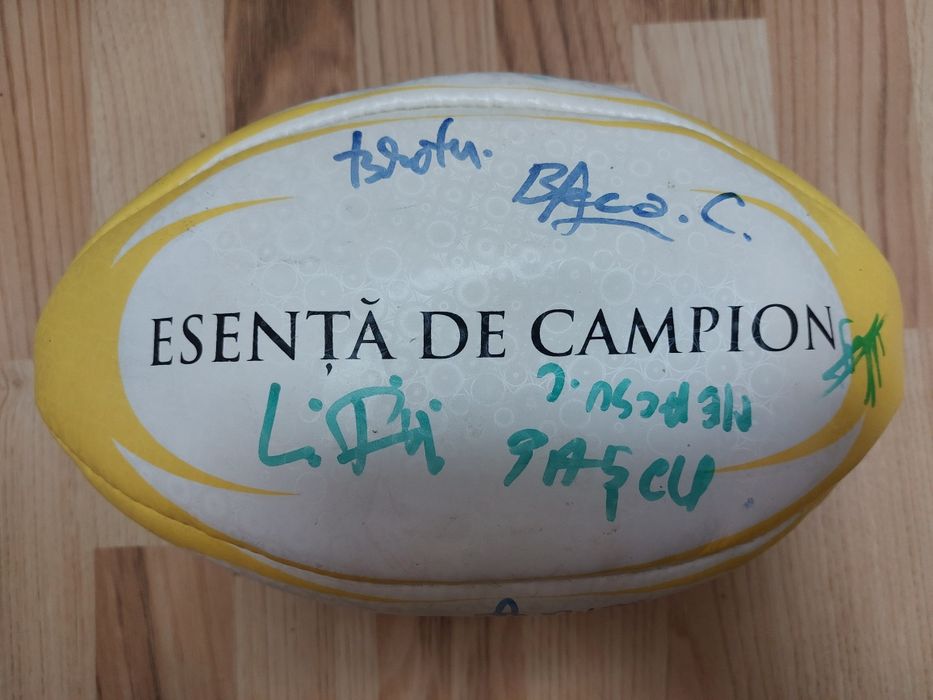 Minge Rugby cu autografe semnaturi