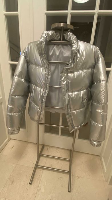 Geaca argintie baieti ZARA marime S