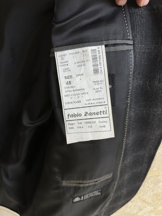 костюм Fabio Zanetti