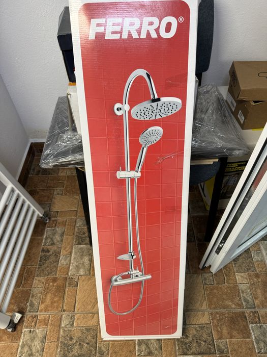 Baterie set de dus cu termostat Ferro