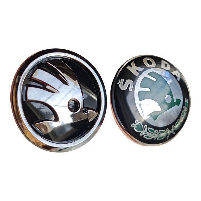 Емблема за Шкода Skoda Фабия Октавия Суперб Рапид Фелиция Румстер Йети