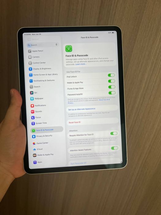Ipad pro 2018 64gb 120fps