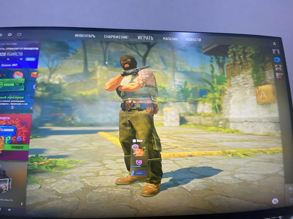 обмен кс акк со стим играми и прайм статусом!