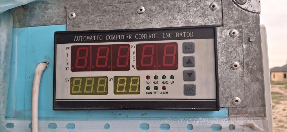 Инкубатор на 1200 куриных яиц