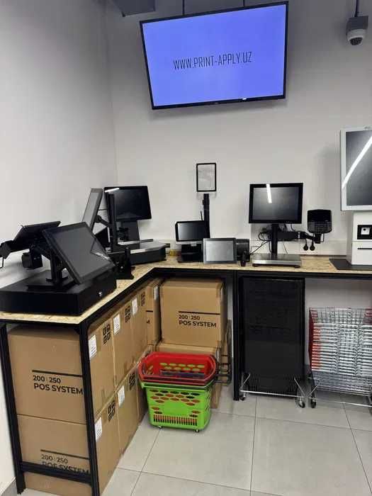 Моноблок Xprinter Kassa Kassa Aparat Техникалари Dokon Uchun Kassa