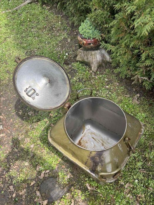 Казан неръждаем с капак