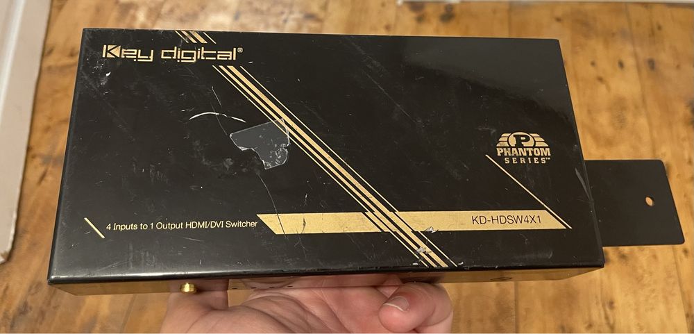 Key Digital HDMI switcher 4 inputs 1 output