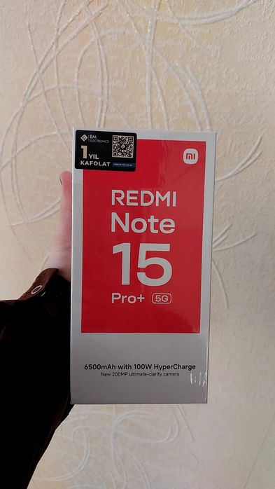 Xiamoi Redmi Note 15 Pro +5G 8 256GB Black 4 yarim million